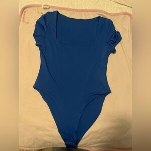 Blue SHEIN Bodysuit